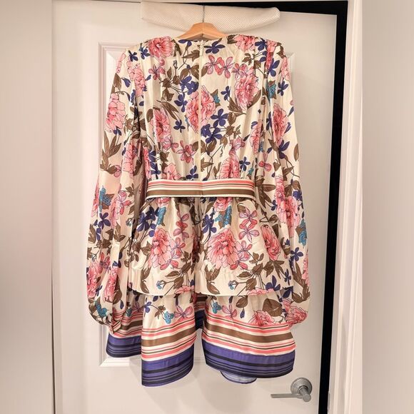 NWOT BRONX AND BANCO Bedouin Peony Coastal Mini Dress - Picture 8 of 16